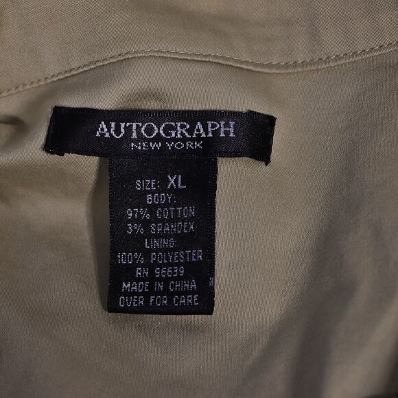 Autograph New York Button Peacoat Coat Womens XL (missing belts) - Picture 8 of 12